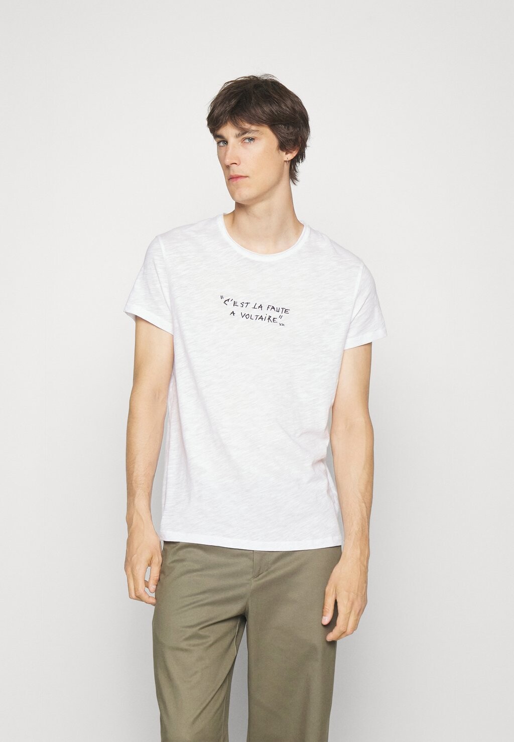 

Футболка с принтом Zadig & Voltaire, белый