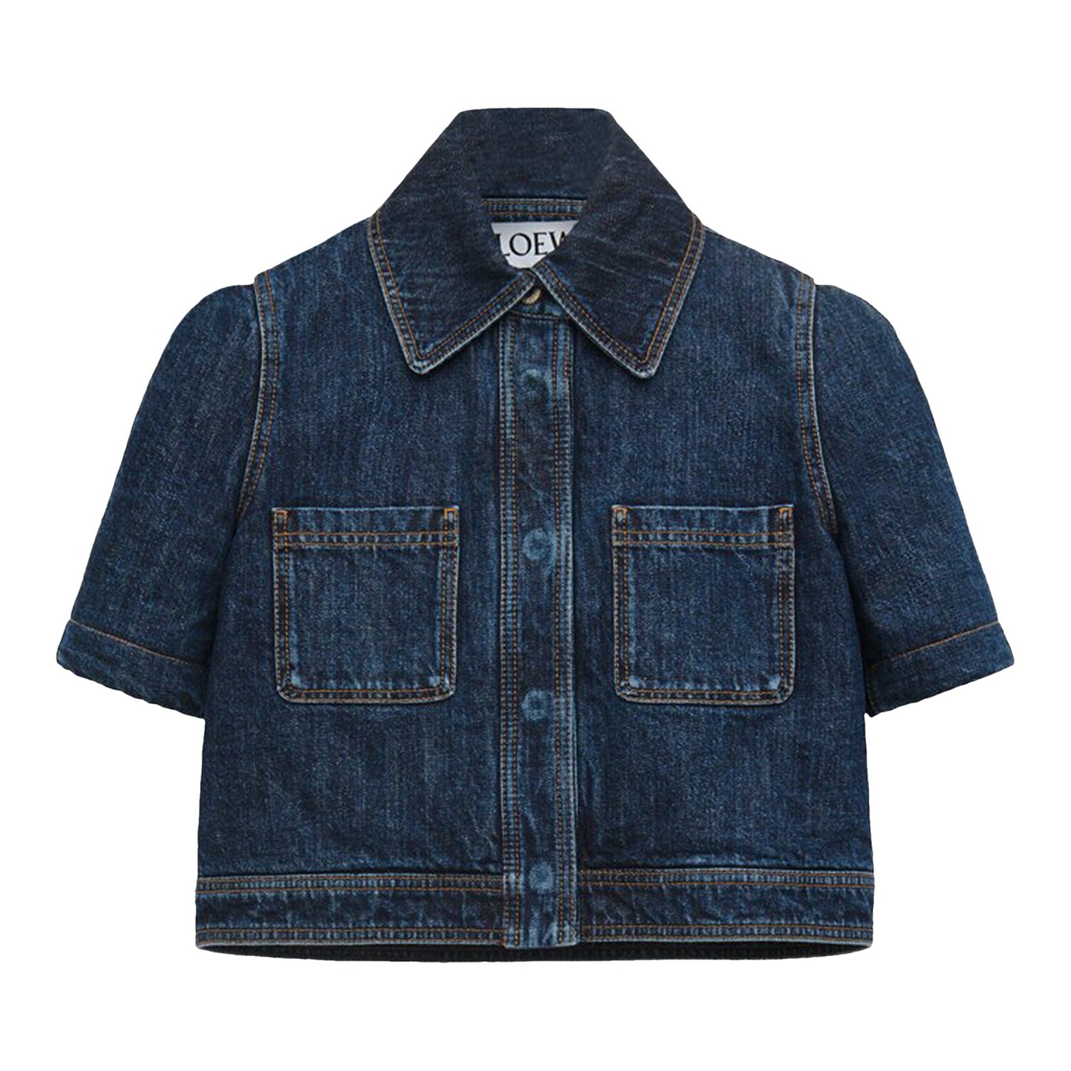 

Репропорционированная куртка Loewe Raw Denim