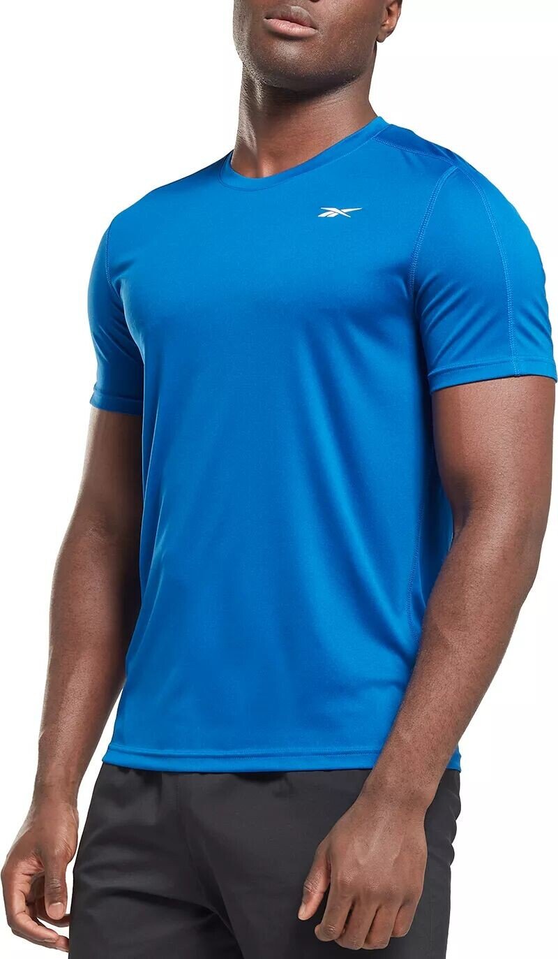 

Мужская футболка Reebok Training Tech с коротким рукавом, синий
