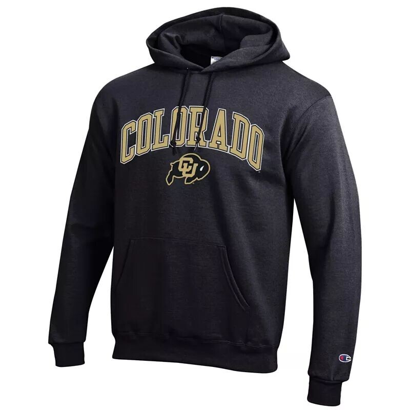

Мужская черная пуловер с капюшоном Champion Colorado Buffaloes
