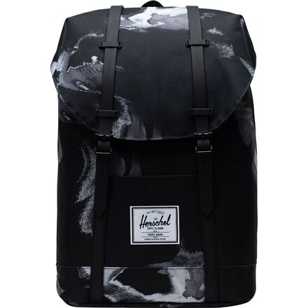 рюкзак eco collection retreat herschel supply черный Рюкзак Retreat 19,5 л Herschel Supply, цвет Dye Wash Black