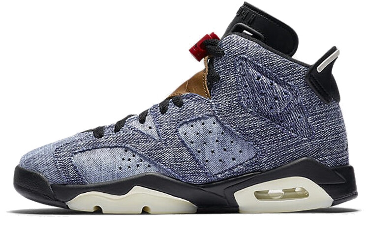 

Джинсовые кроссовки Nike Air Jordan 6 Retro (Gs)