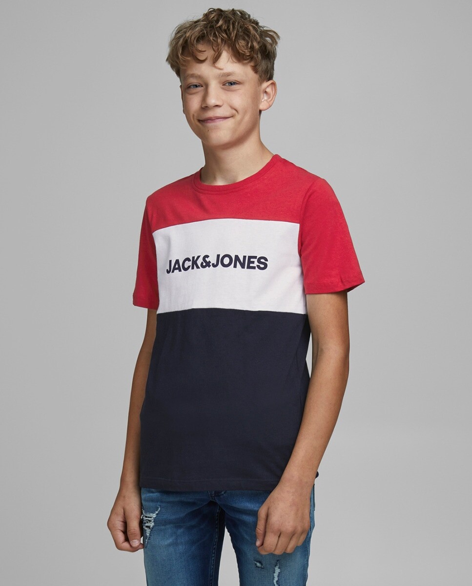 

Футболка для мальчика с коротким рукавом Jack & Jones, красный