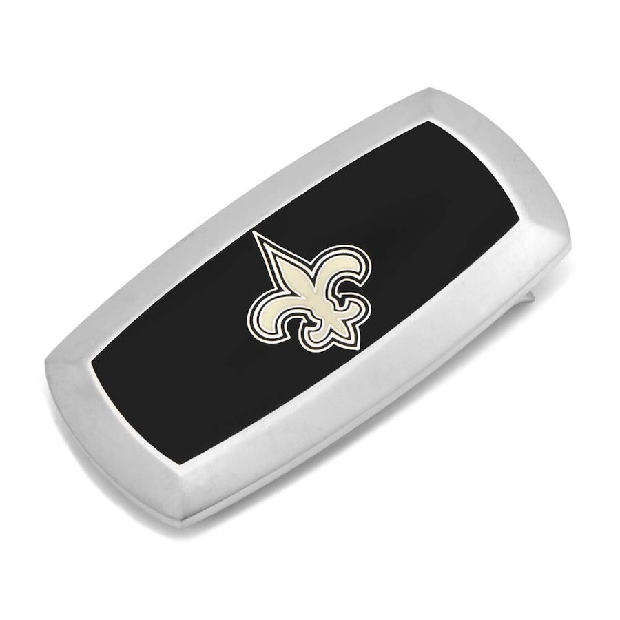 

Зажим для денег Cufflinks New Orleans Saints, черный