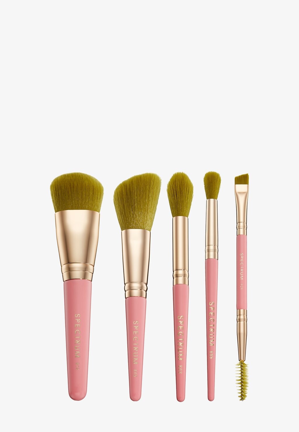 

Набор кистей Makeup Martini Cocktail Midi Brush Set Spectrum, цвет pink/green
