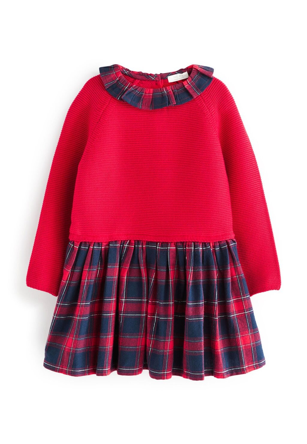 

Трикотажное платье WITH PRINTED Next, цвет red