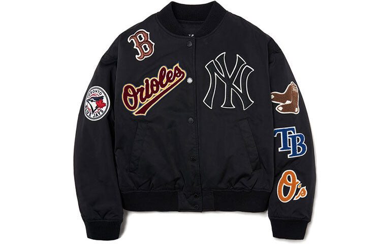 

Форма бейсбольная унисекс MLB New York Yankees с вышивкой, черный