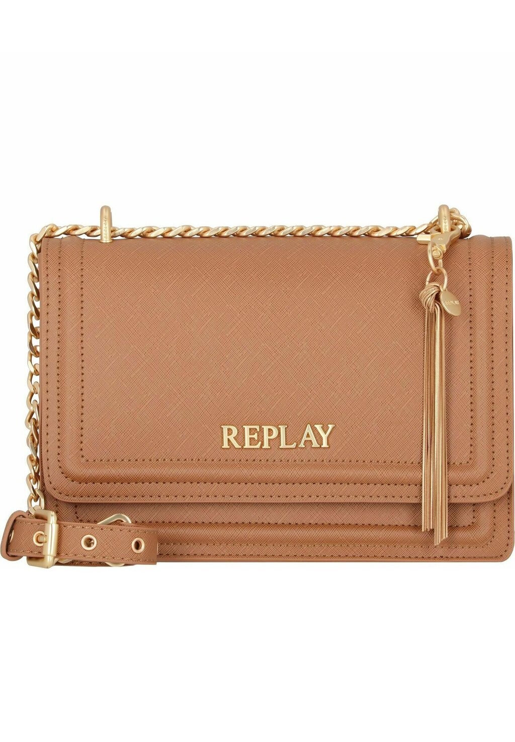 

Сумка через плечо 25 CM Replay, кирпично-коричневый