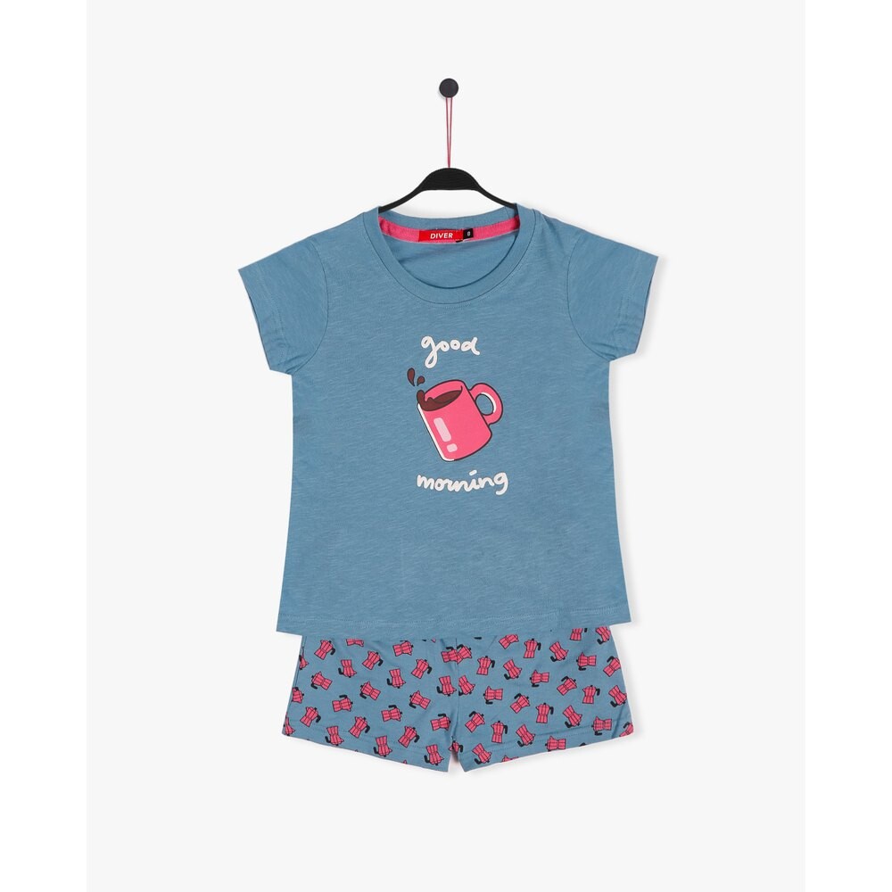 

Пижама Admas Morning Sleeveless, синий