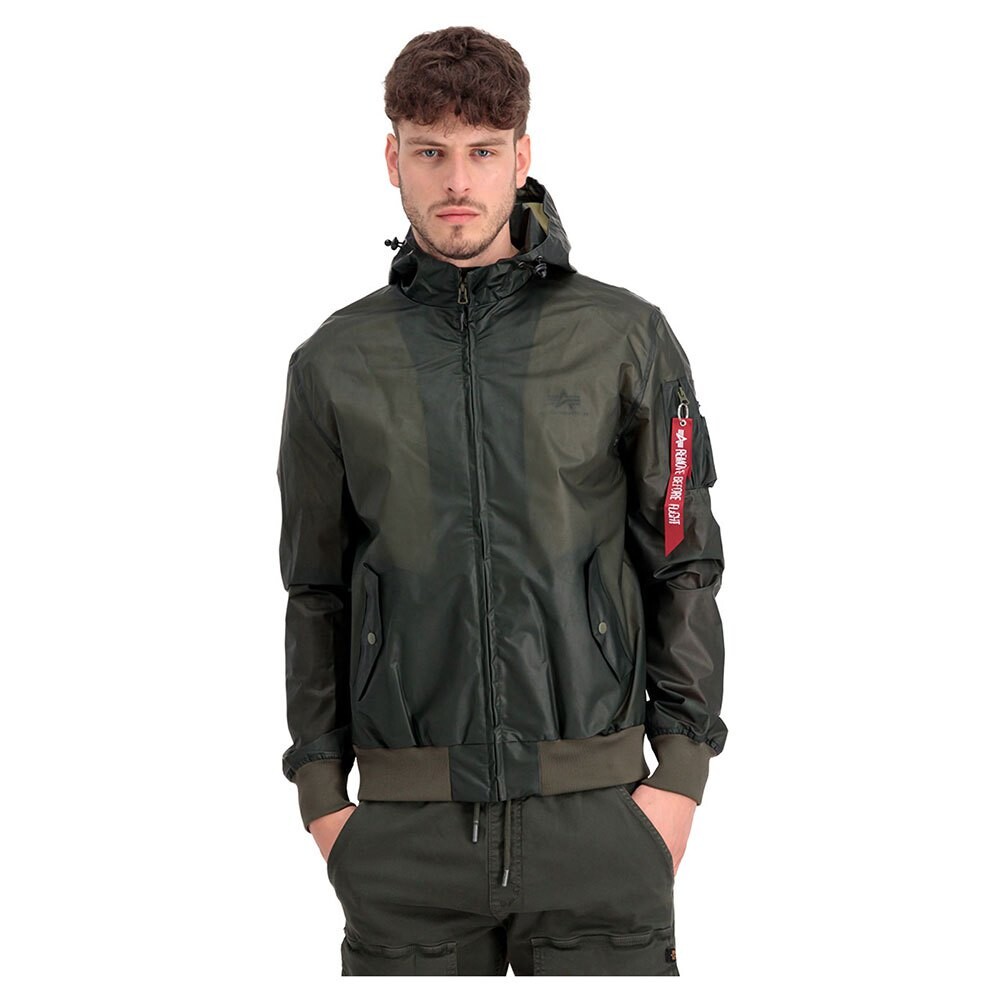 

Куртка Alpha Industries MA-1 Rain, зеленый
