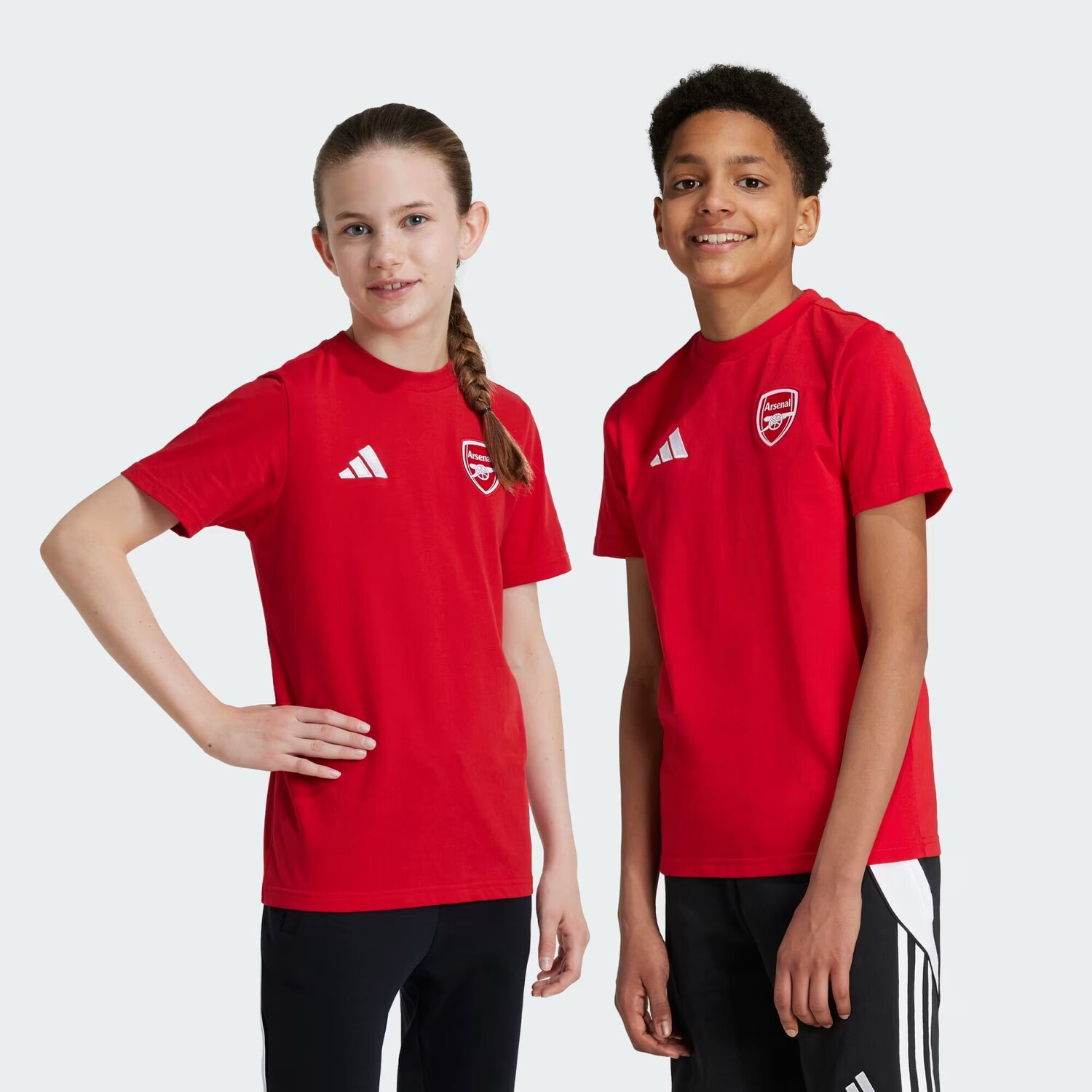 

Детская футболка Арсенал Adidas, цвет Better Scarlet