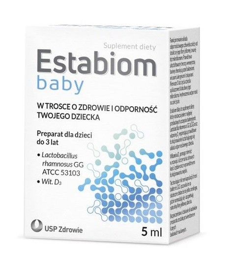 Препарат, укрепляющий иммунитет Estabiom Baby , 5 мл цена и фото