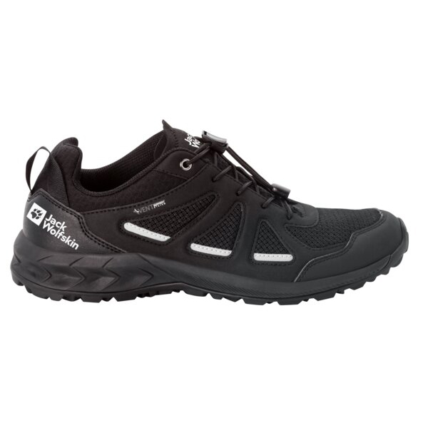 Мультиспортивная обувь Jack Wolfskin Woodland 2 Vent Low, цвет Black/Black брюки для бега jjiwill jjair jack
