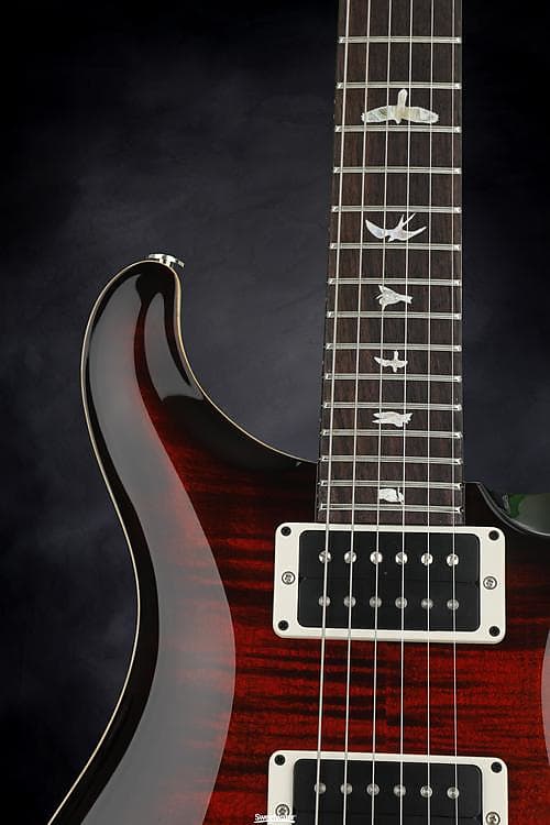 

Электрогитара PRS Custom 24 Electric Guitar with Pattern Thin Neck - Fire Red Burst