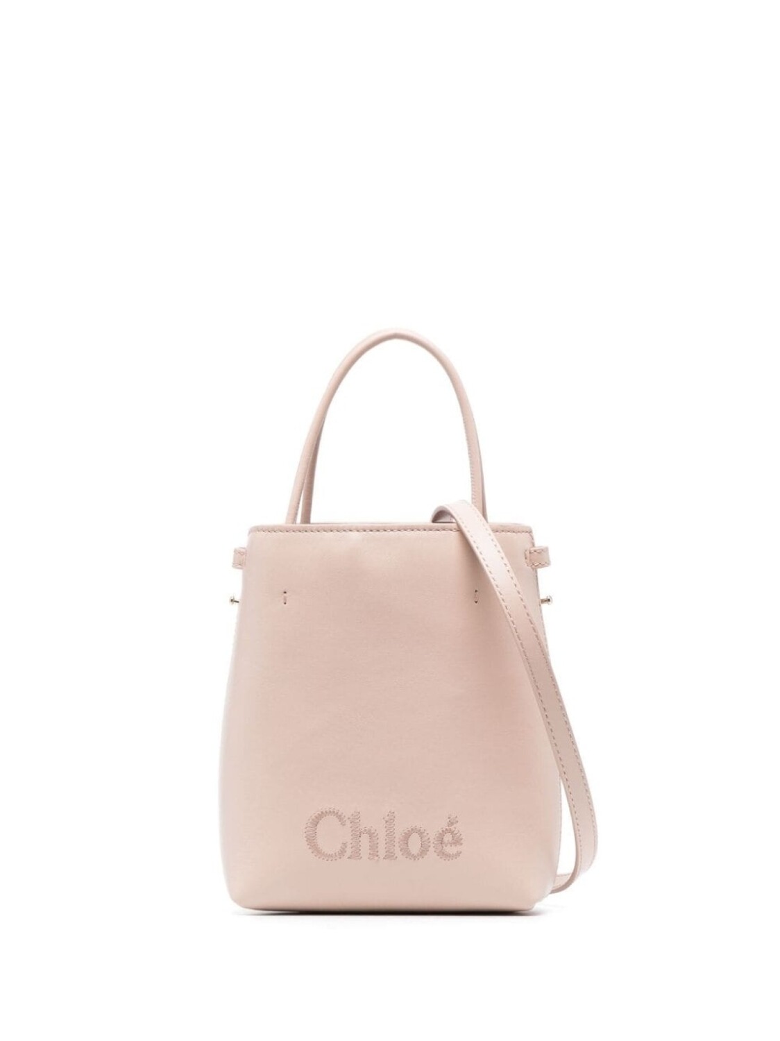 

Chloé сумка-тоут Sense Micro, розовый