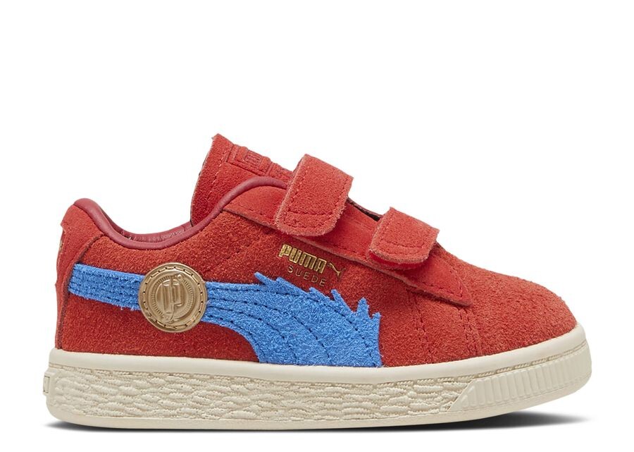 

Кроссовки Puma One Piece X Suede Toddler 'Luffy', красный