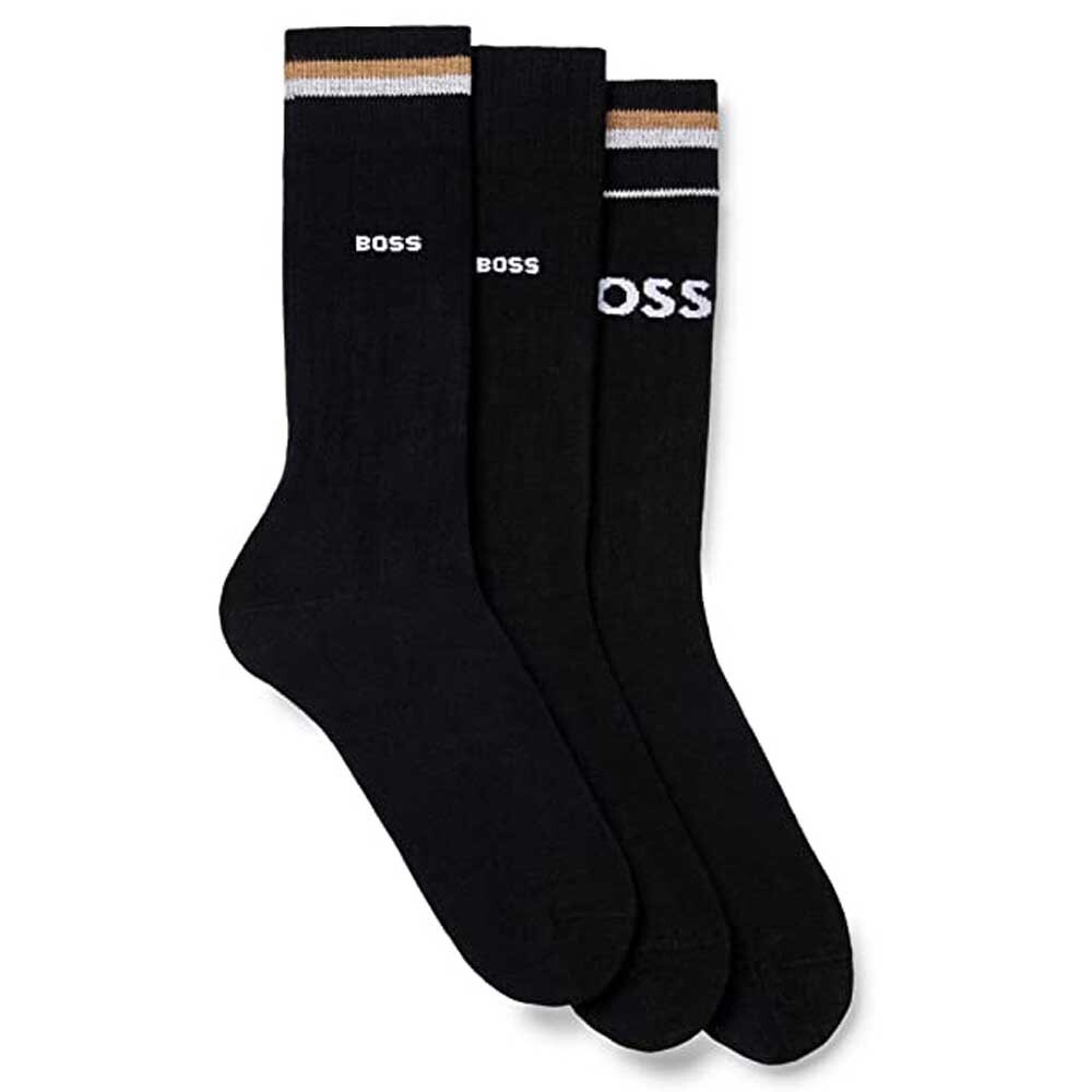 

Носки BOSS Rs Rib Iconic Cc 10249334 01 3 шт, черный