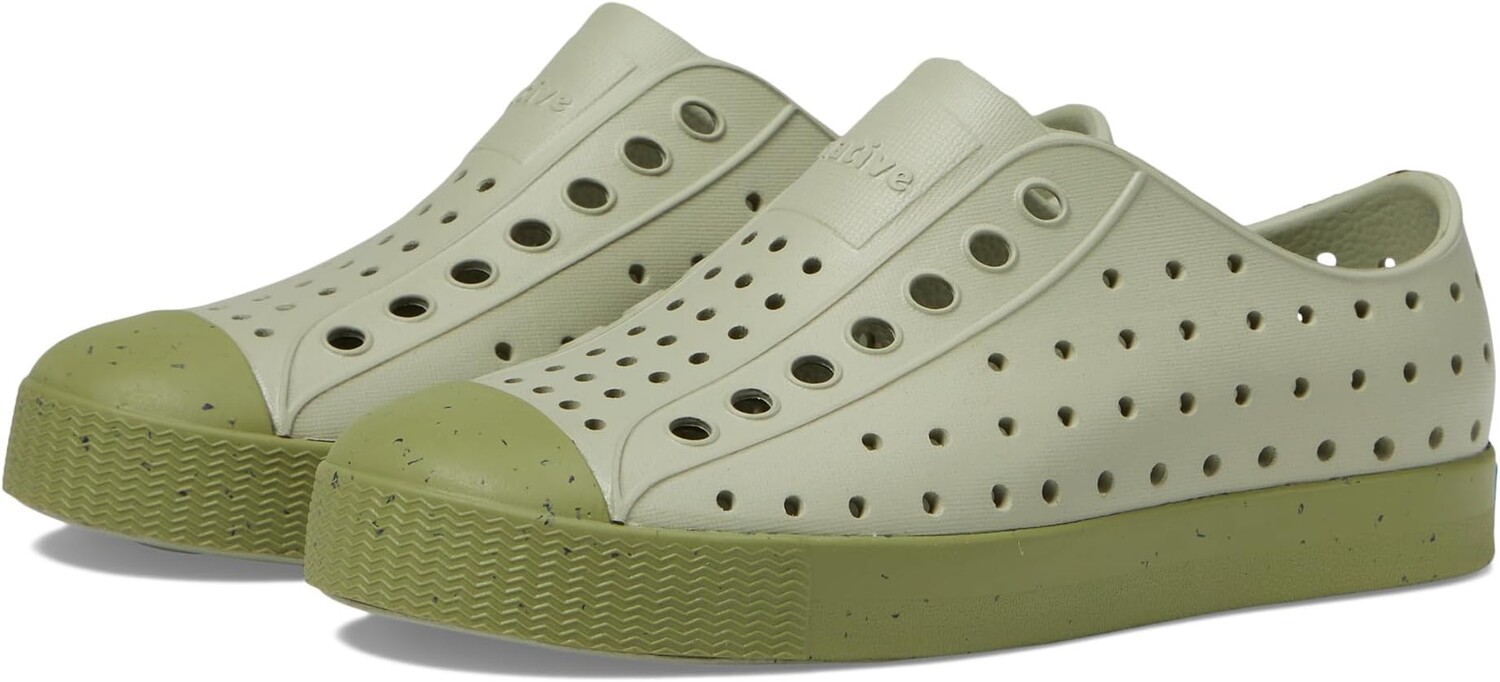 

Кроссовки Jefferson Bloom Native Shoes Kids, цвет Elm Green/Iguana Green/Jiffy Speckles