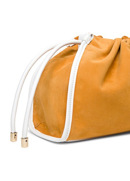 

Замшевая сумка Santoni, оранжевый
