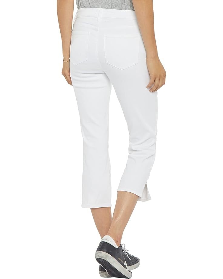 

Джинсы NYDJ Chloe Capris with Double Needle Slits in Optic White, цвет Optic White