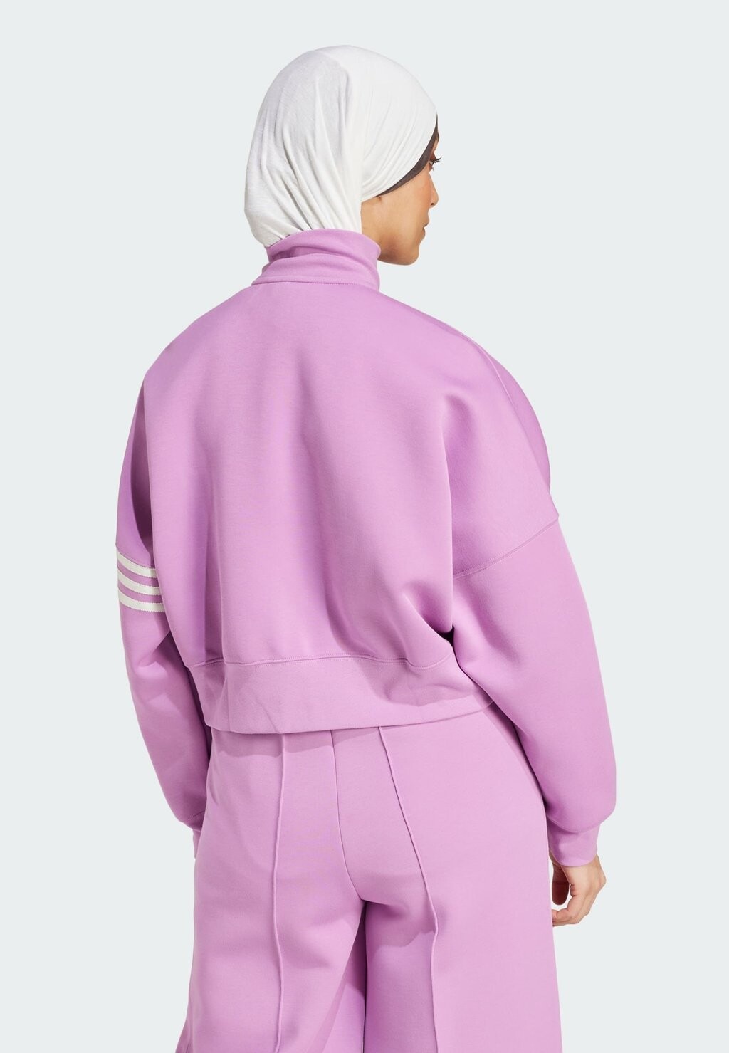 

Толстовка на молнии NEUCL adidas Originals, фиолетовый