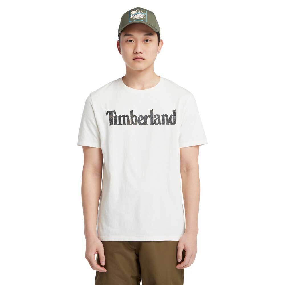 

Футболка Timberland Seasonal Camo Linear Logo, белый