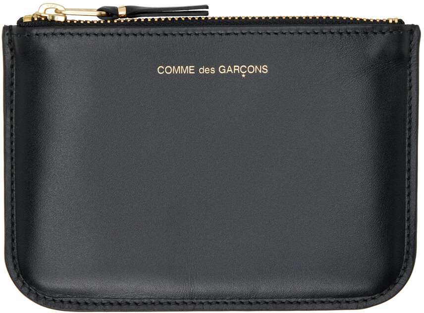 

Черный классический кошелек с принтом Comme des Garçons