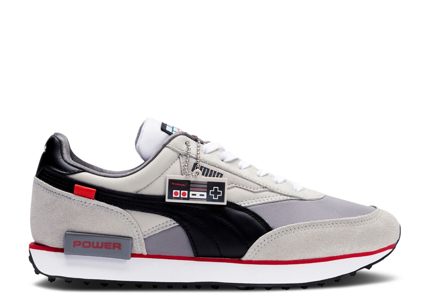 

Кроссовки Puma Nintendo X Future Rider Jr 'Retro Console', серый