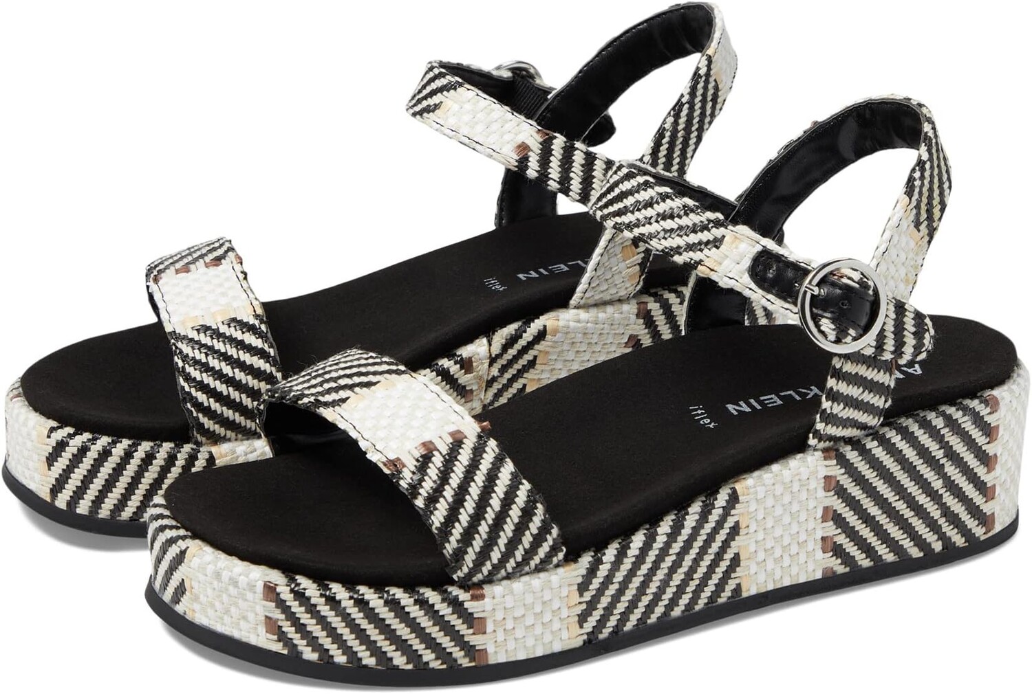 

Босоножки Venture Anne Klein, цвет White/Black