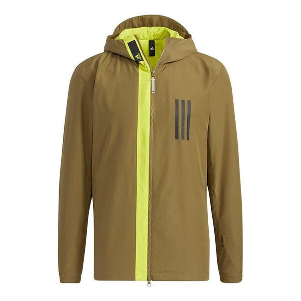 

Куртка Adidas Chaqueta W.N.D. jacket 'Wild Moss', цвет wild moss