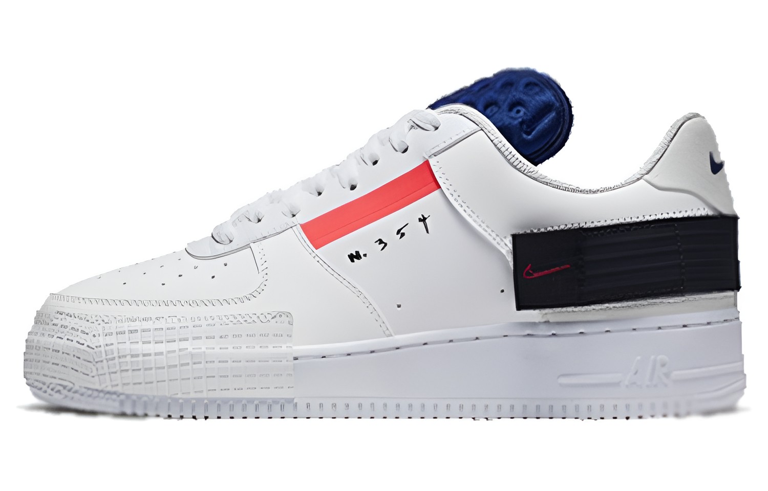 

Air Force 1 Type (GS) Белый/Черный/Красный