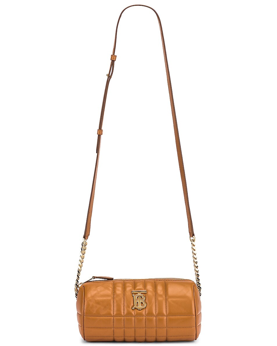 

Сумка кросс-боди Burberry Barrel, цвет Marple Brown