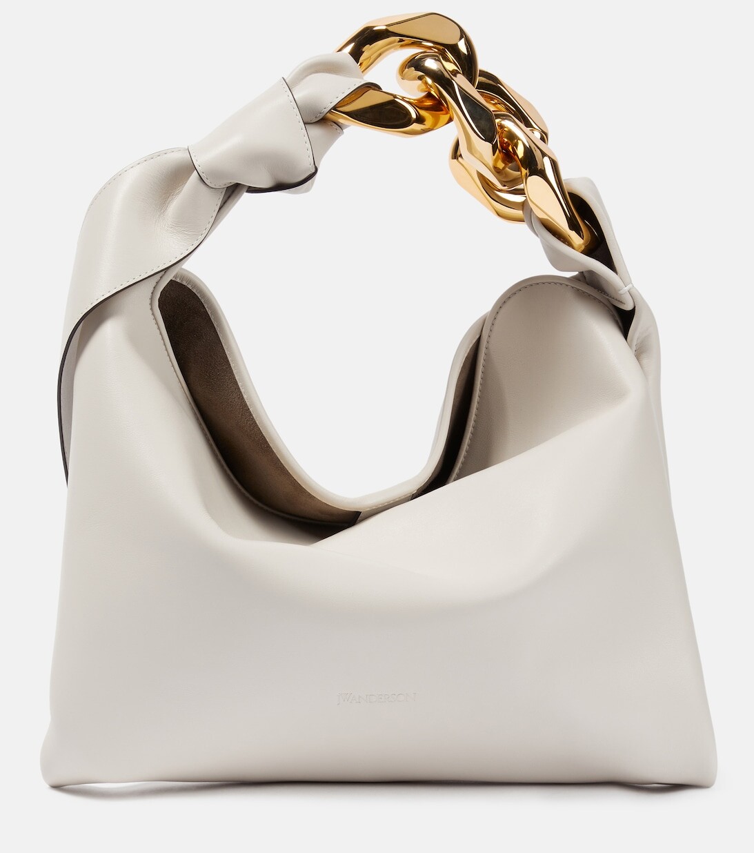 

Маленькая сумка через плечо с цепочкой JW Anderson, белый