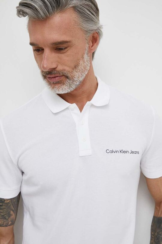 

Поло Calvin Klein Jeans, бежевый