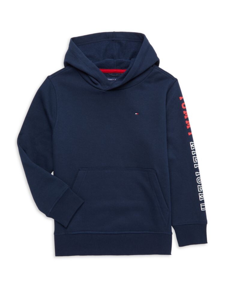 

Толстовка с логотипом для мальчиков Tommy Hilfiger, темно-синий