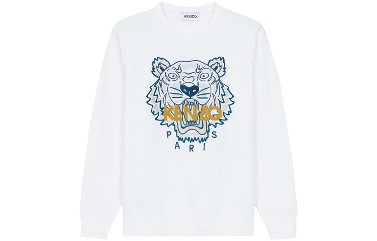 Свитшот Kenzo с головой тигра, белый