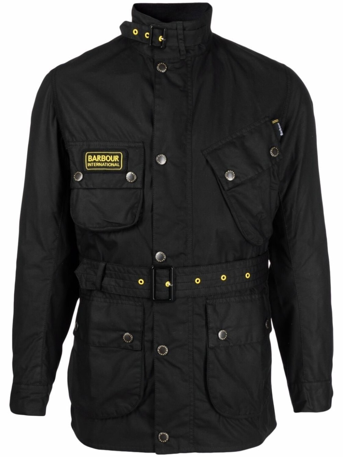 

Barbour легкая вощеная куртка B.Intl, черный