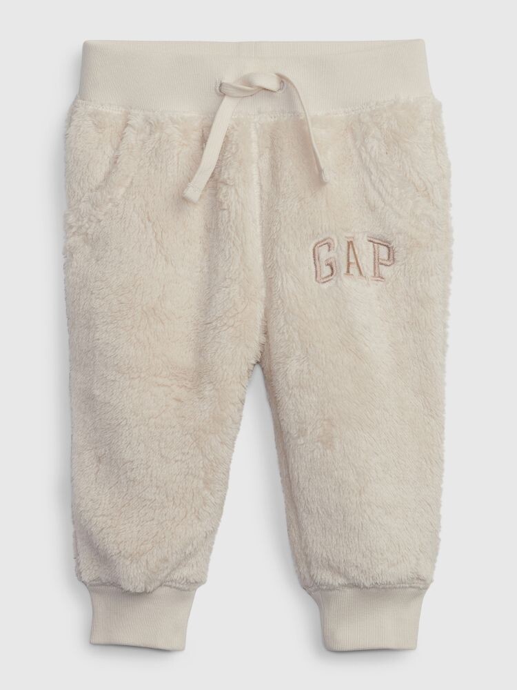 

Плюшевые спортивные штаны Gap, бежевый
