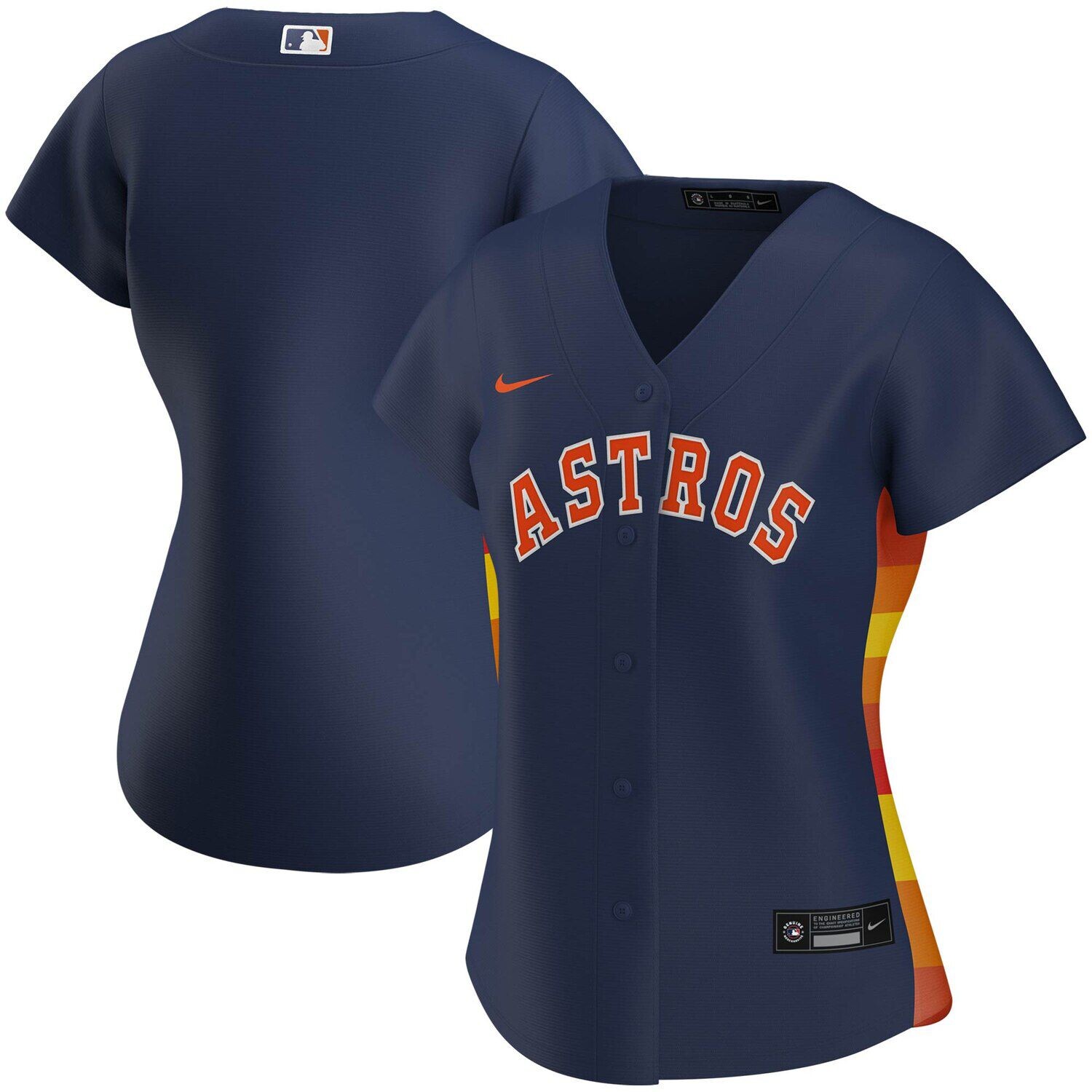 

Женская темно-синяя майка Nike Houston Astros Alternate Replica Team Nike