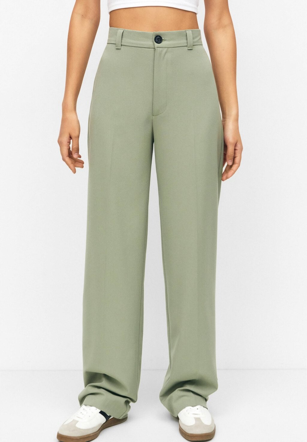 

Брюки PULL&BEAR, зеленый