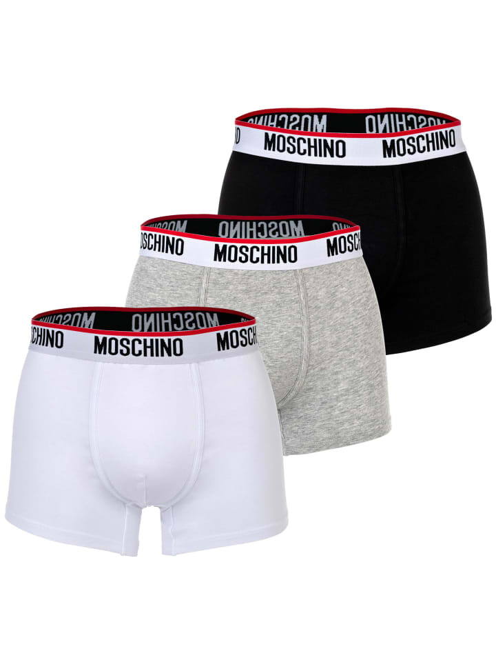 

Боксеры Moschino short 3er Pack, цвет schwarz/grau/weiß
