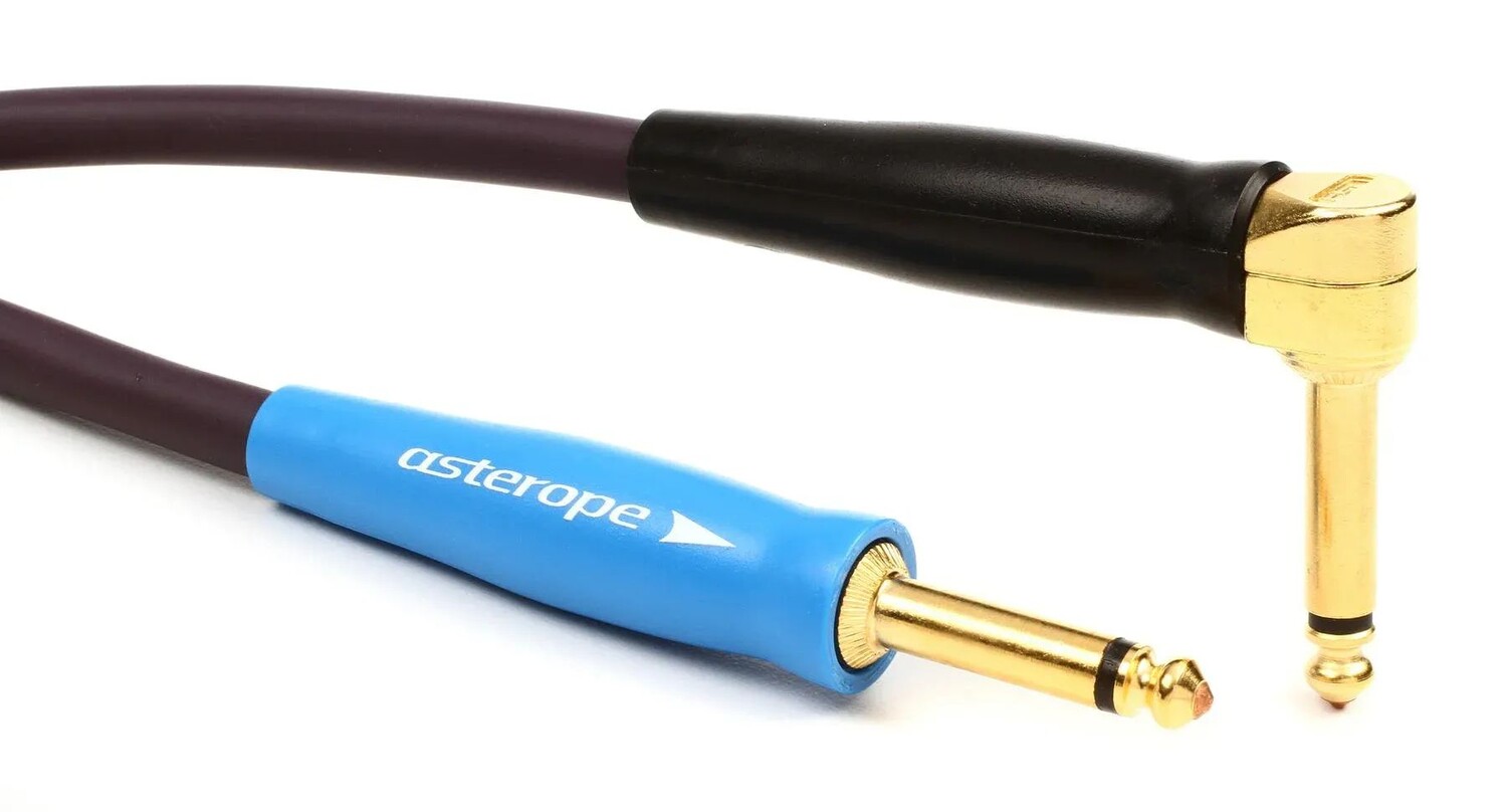 

Asterope AST-P10-RSG Pro Studio Series Прямой и угловой инструментальный кабель — 10 футов фиолетовый/золотой