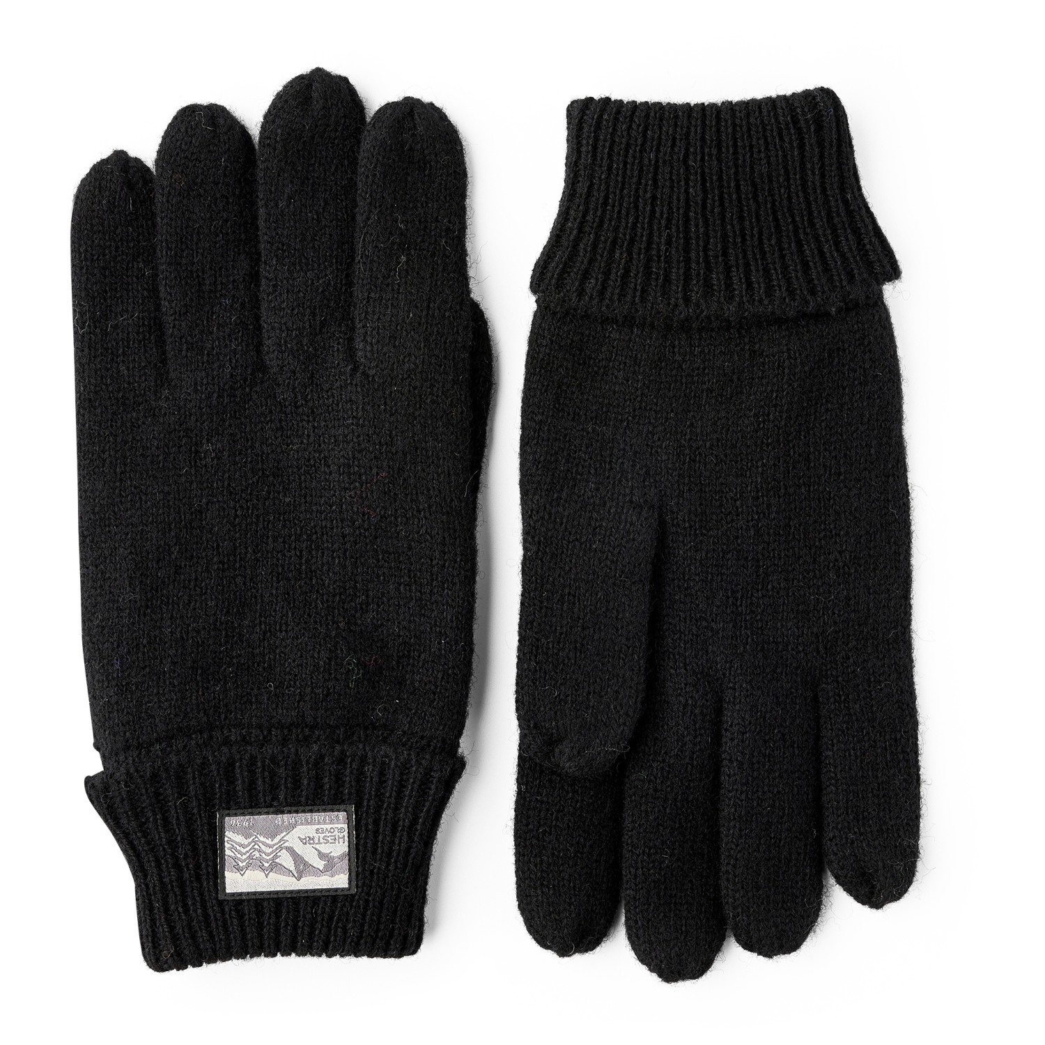 

Перчатки Hestra Raggwool Glove, черный