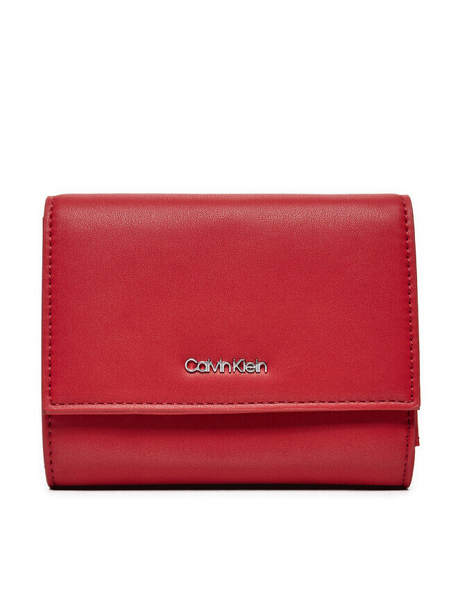 

Большой женский кошелек Calvin Klein, красный