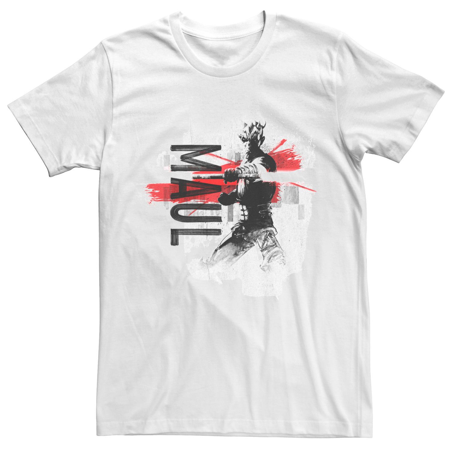 цена Мужская футболка с портретом Дарта Мола «Войны клонов» Star Wars