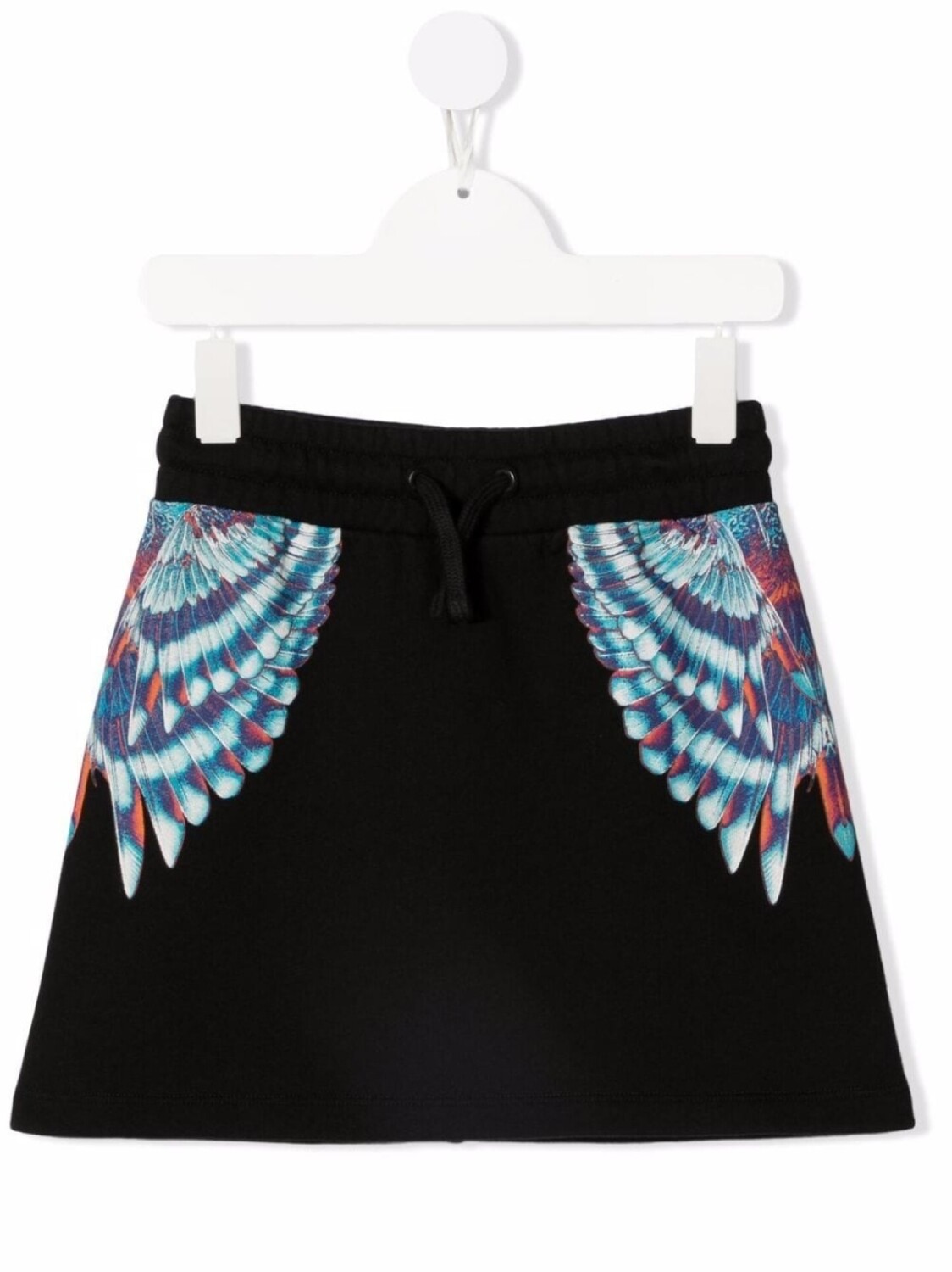 

Marcelo Burlon County Of Milan Kids прямая юбка мини с принтом Wings, черный