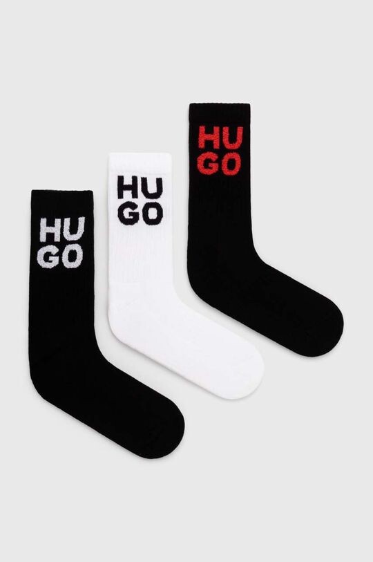 

3 пары носков Hugo, черный