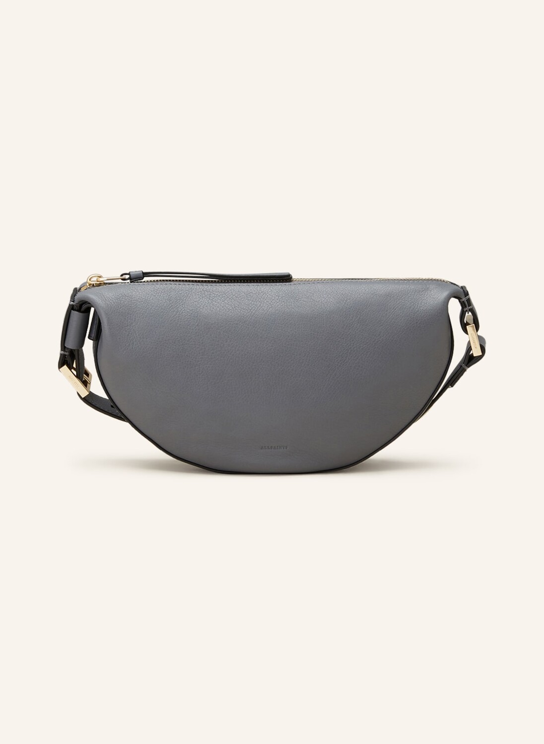 

Сумка через плечо ALLSAINTS HALF MOON, серый