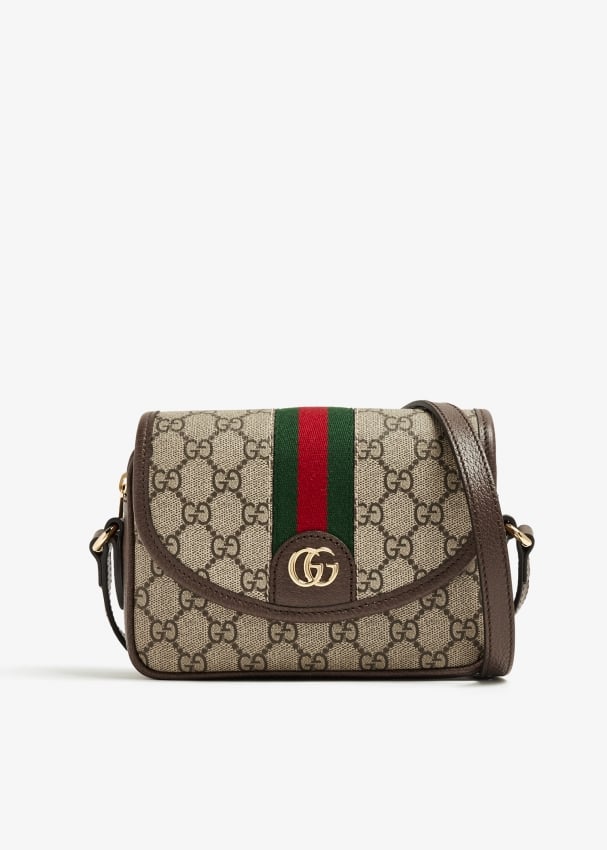 Сумка через плечо Gucci Ophidia GG Mini, рисунок сумка gucci ophidia key case бежевый