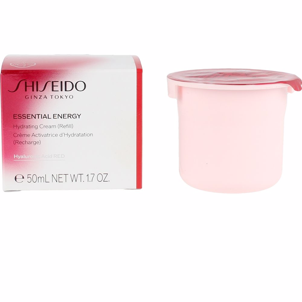 Увлажняющий крем для ухода за лицом Essential energy hydrating cream refill Shiseido, 50 мл кремы для лица shiseido увлажняющий энергетический гель крем essential energy